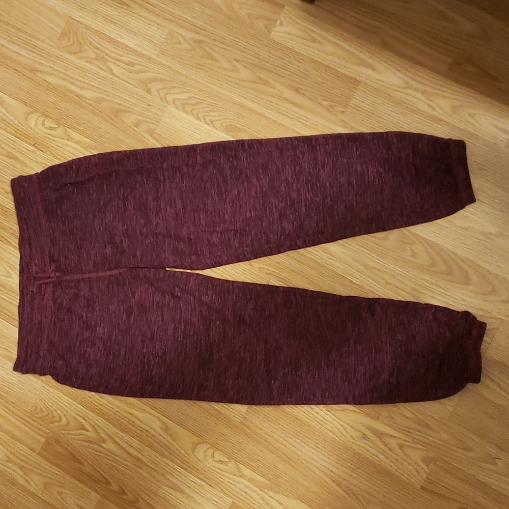 Maroon joggers Aeropostale